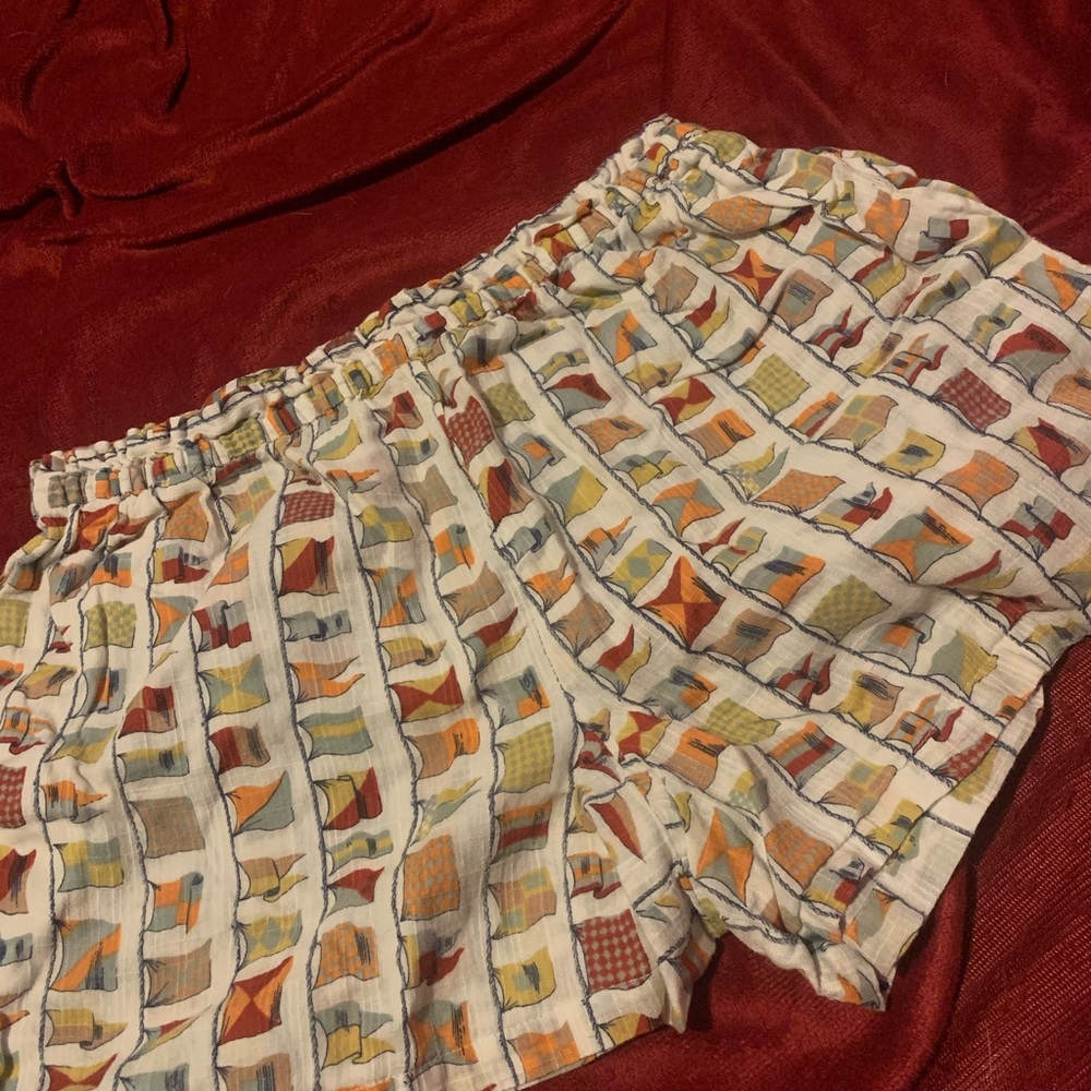 Erika Multicolor Patterned Women's Shorts